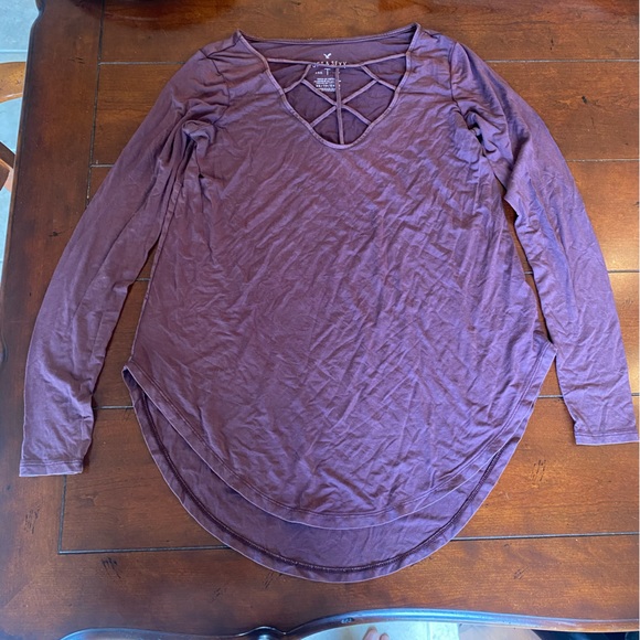 AE blouse with cutouts - Picture 1 of 3